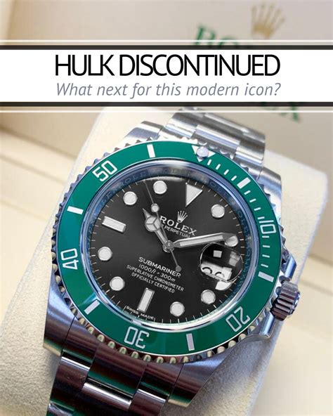 rolex hulk kaufen|Rolex Hulk discontinued.